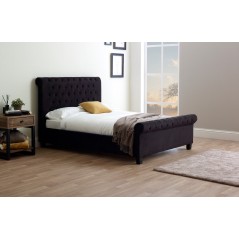 LL Orbit Black 6ft Bedstead